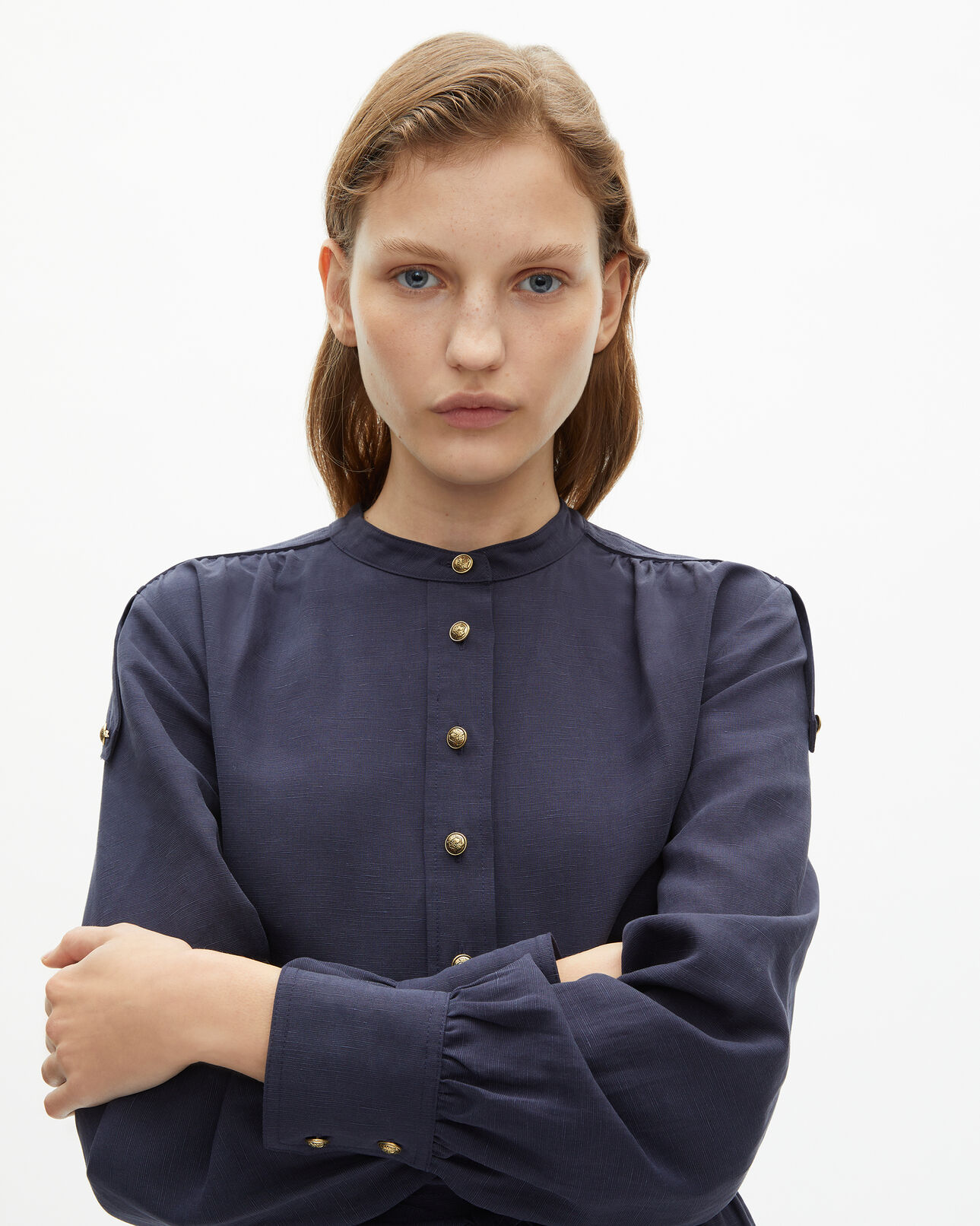 The Kooples DAMEN NAVY kurzes kleid marineblau
