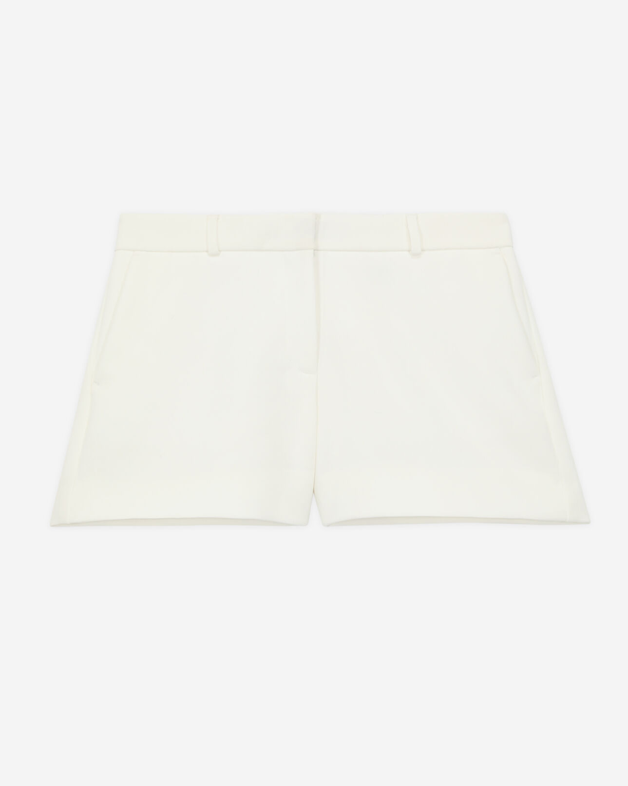 The Kooples FEMME ECRU short tailleur blanc en crêpe