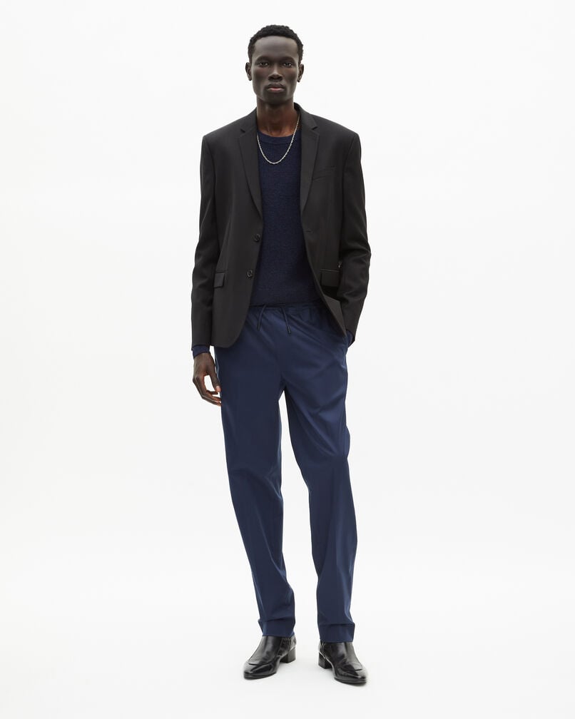 The Kooples MEN NAVY navy elasticated waist pants