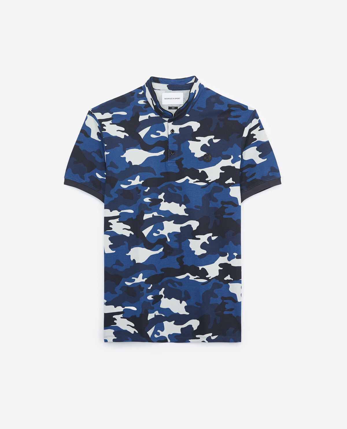 Valentino blue camo polo hot sale