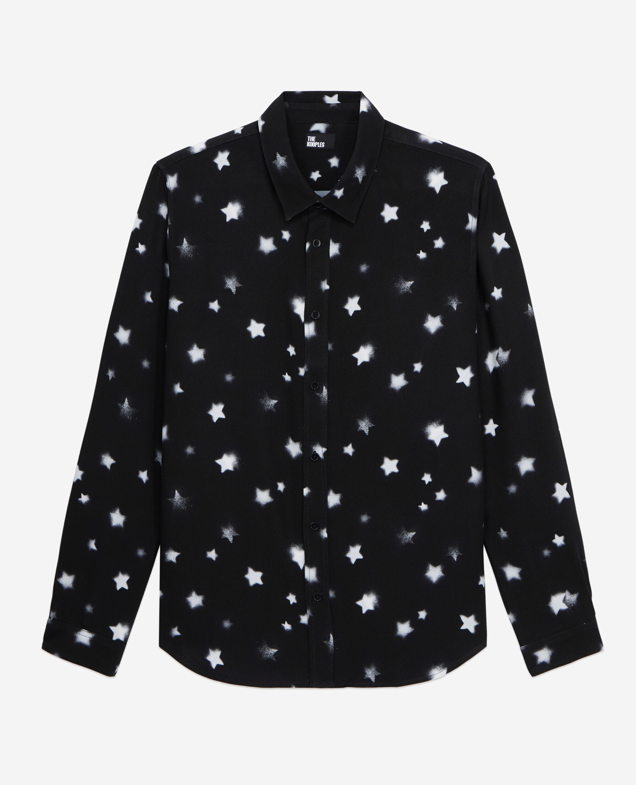 Printed shirt, BLACK, hi-res image number null