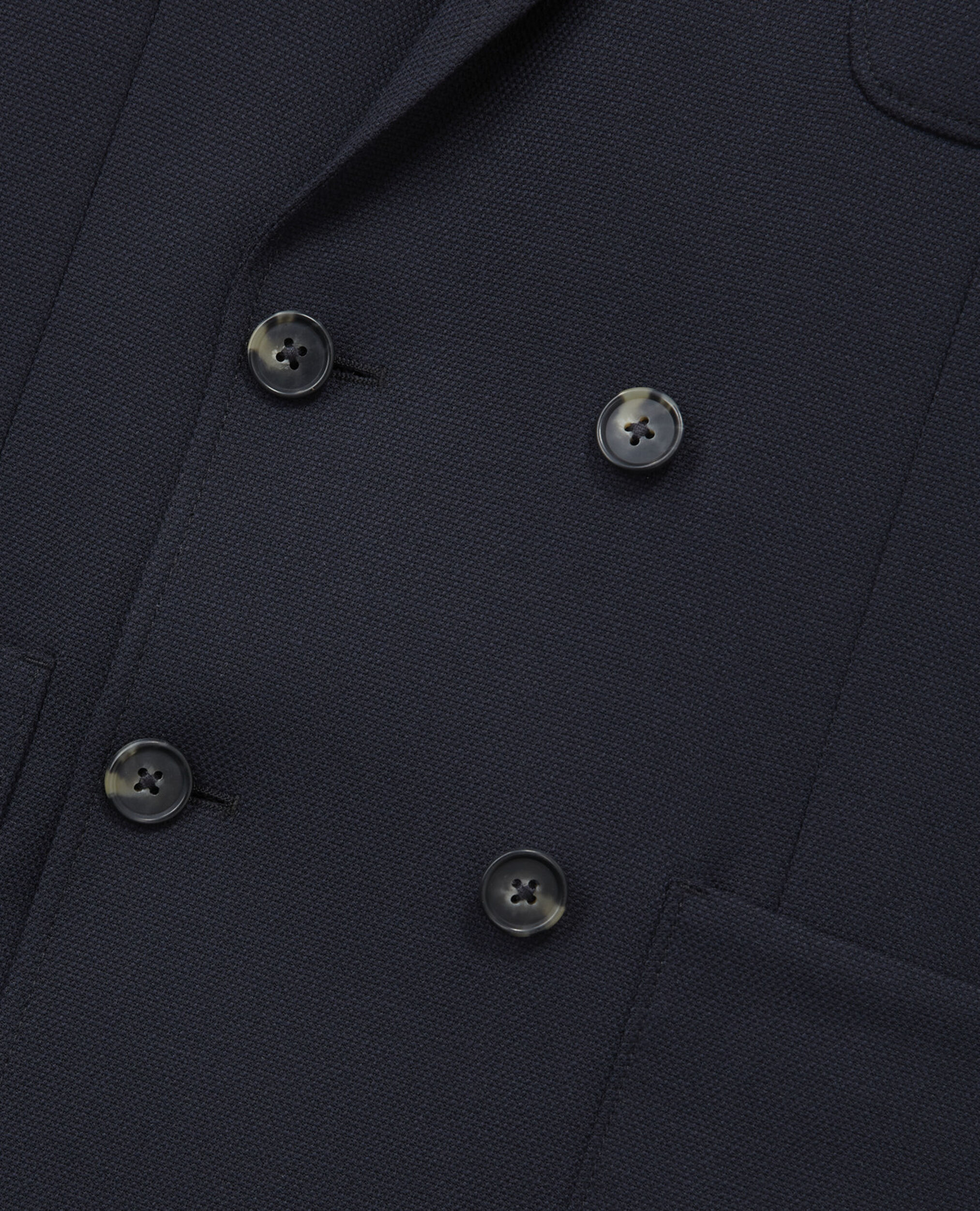 Navy double breasted blazer, NAVY, hi-res image number null