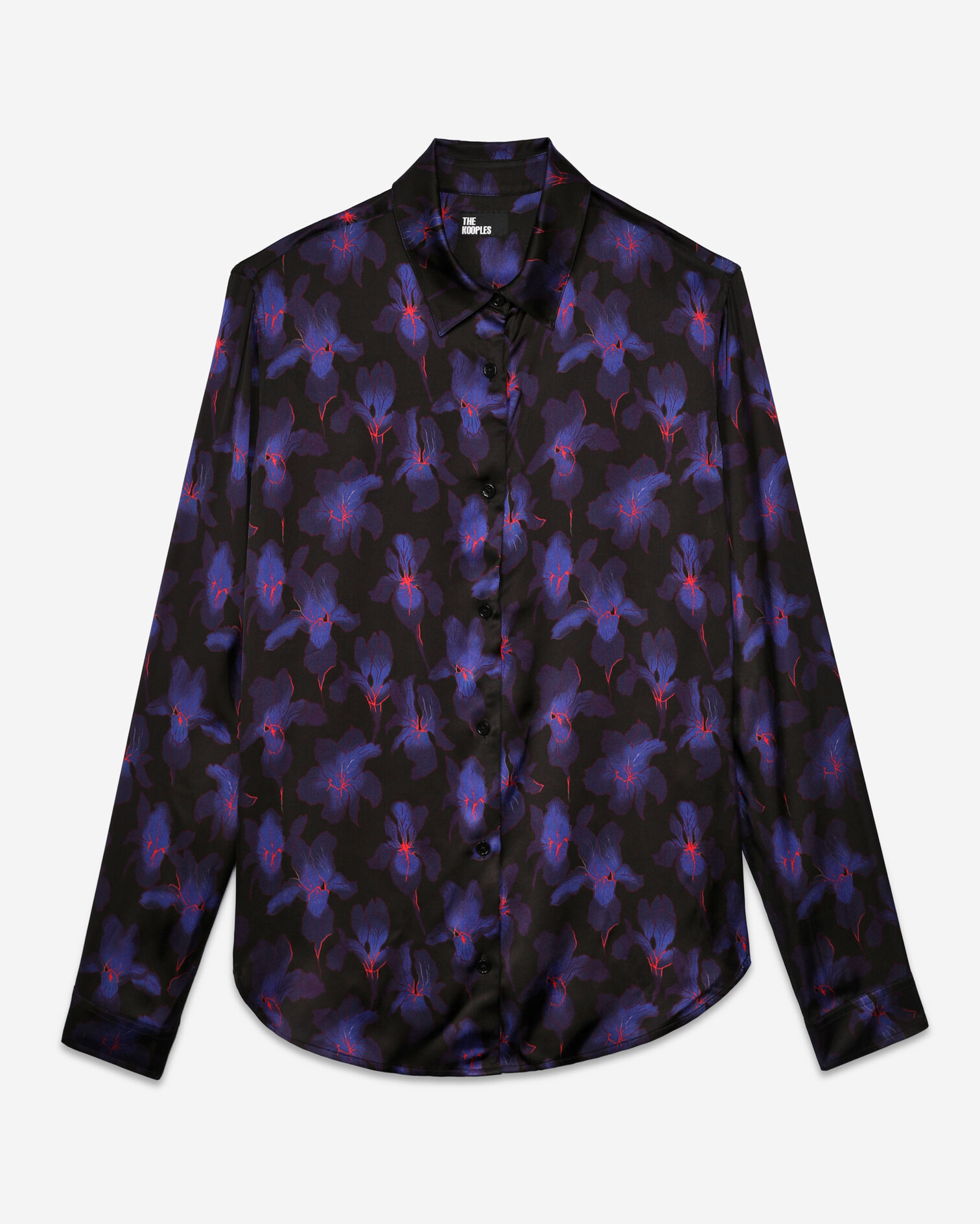 Camisa estampada, BLACK /LIGHT PINK / BLUE, hi-res image number null