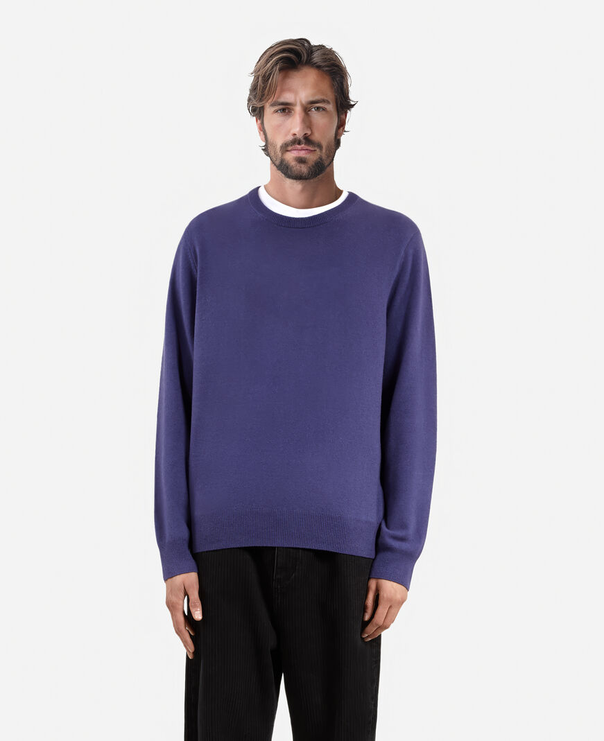 The Kooples HOMBRE BLUE ATLANTIQUE jersey de cachemira azul