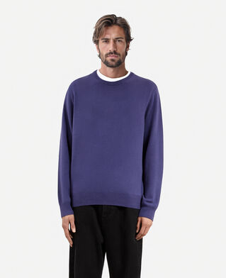 The Kooples HOMBRE BLUE ATLANTIQUE jersey de cachemira azul
