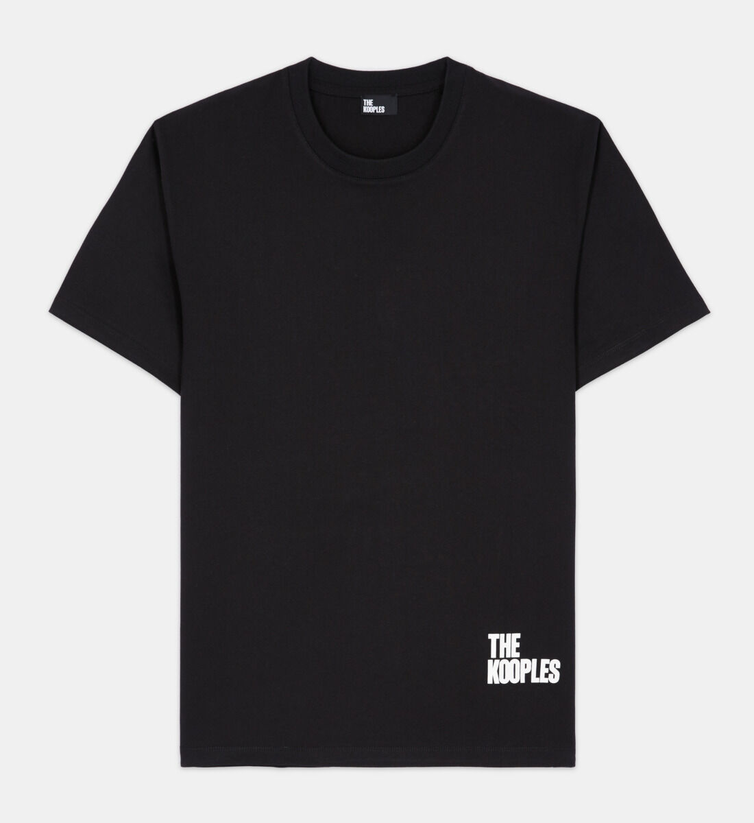 Tee shirt noir the kooples new arrivals