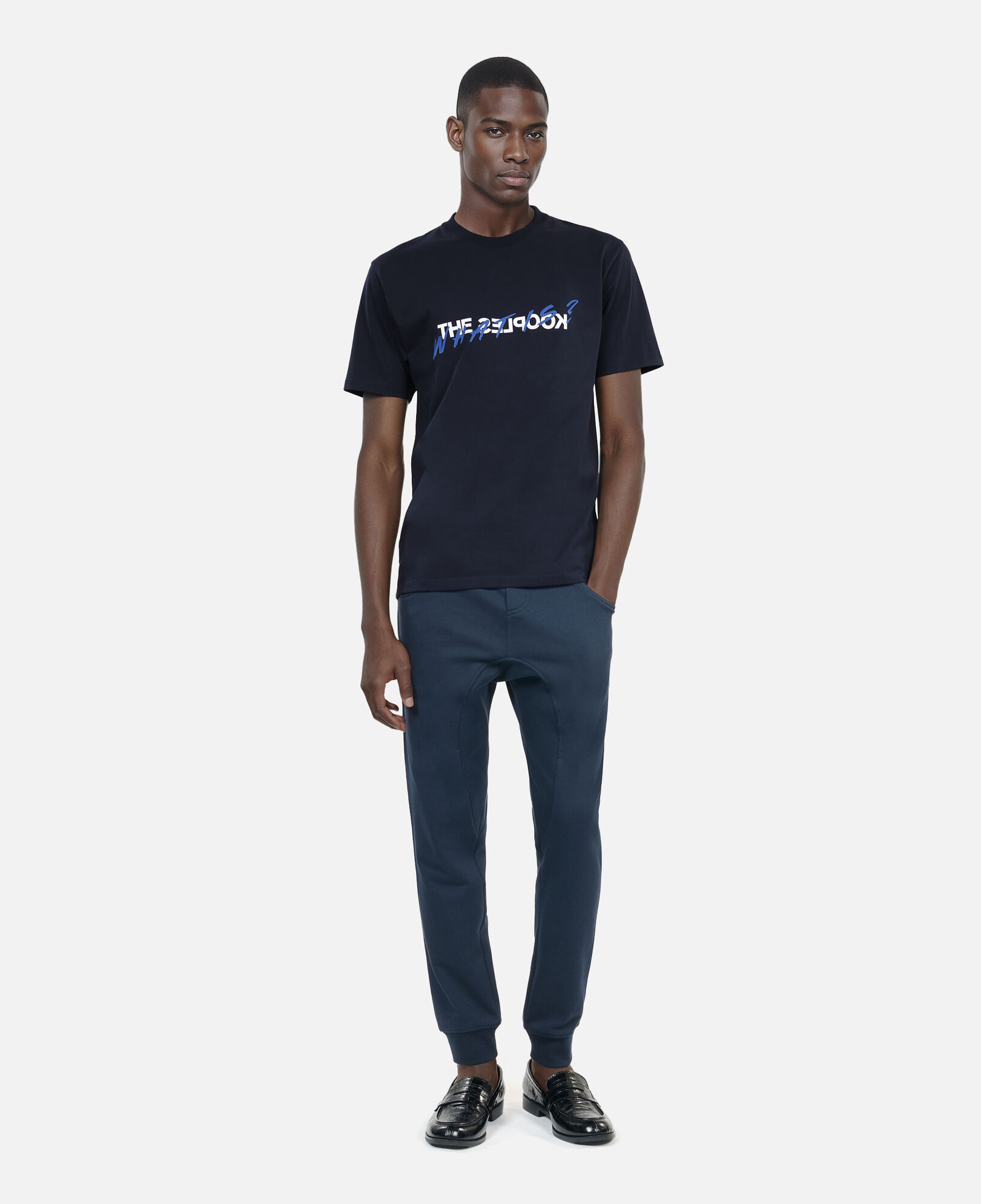 The Kooples HOMME NAVY t-shirt what is bleu