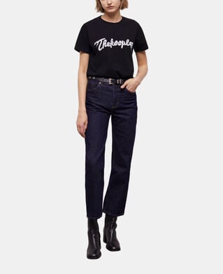 The Kooples FEMME BLUE BRUT jean droit bleu