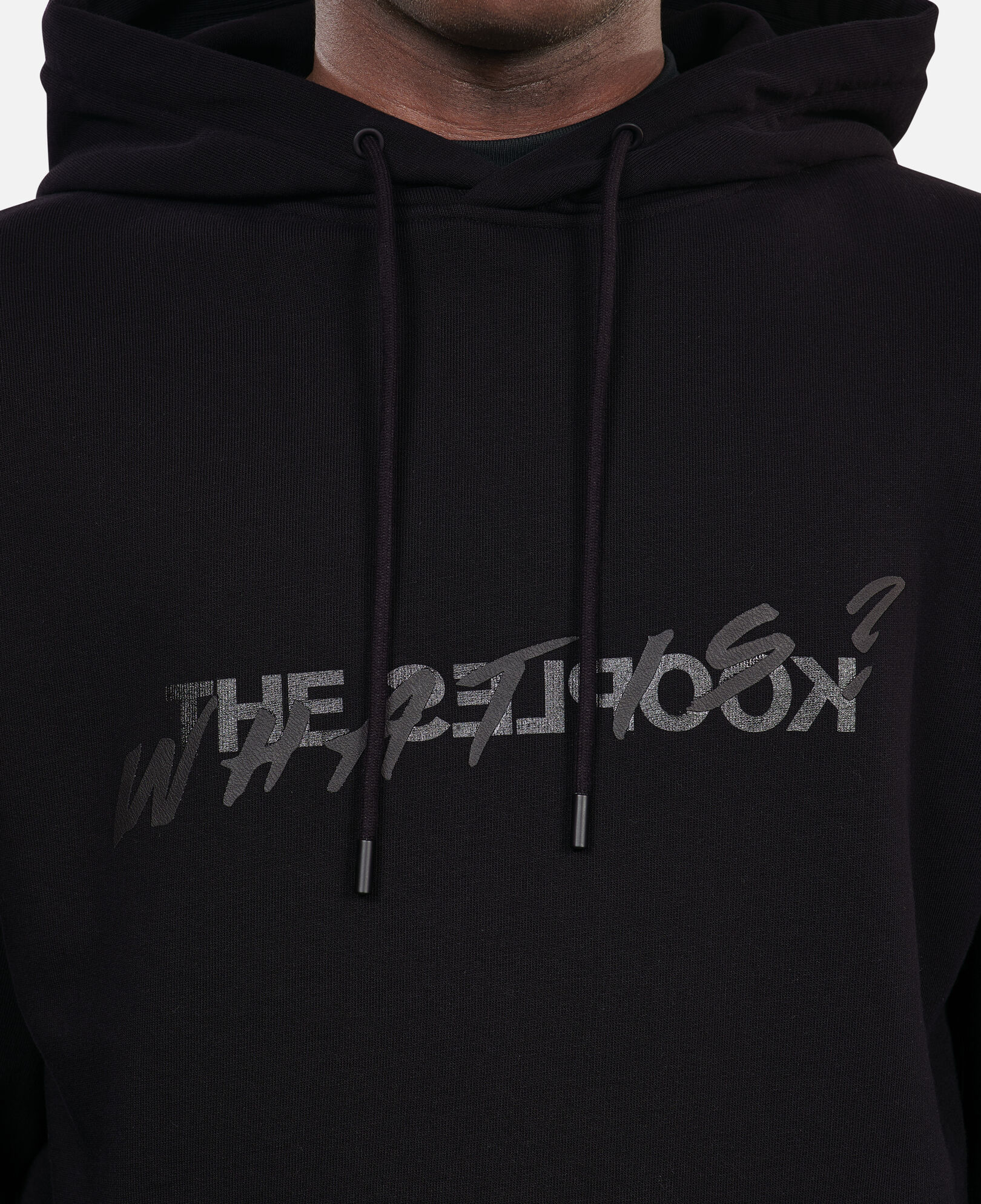 The Kooples HOMME BLACK sweatshirt à capuche what is noir