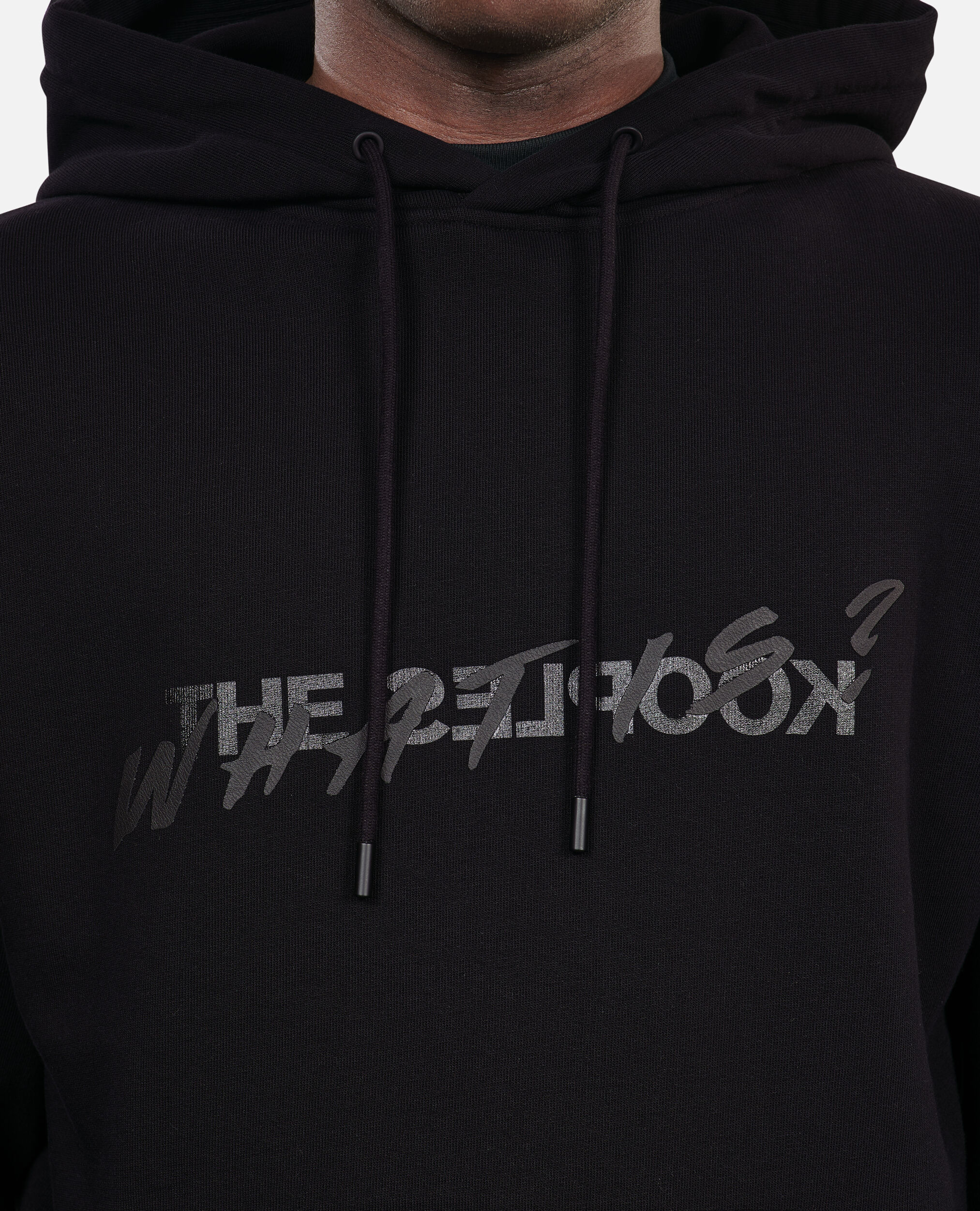 Sweatshirt à capuche What is noir, BLACK, hi-res image number null