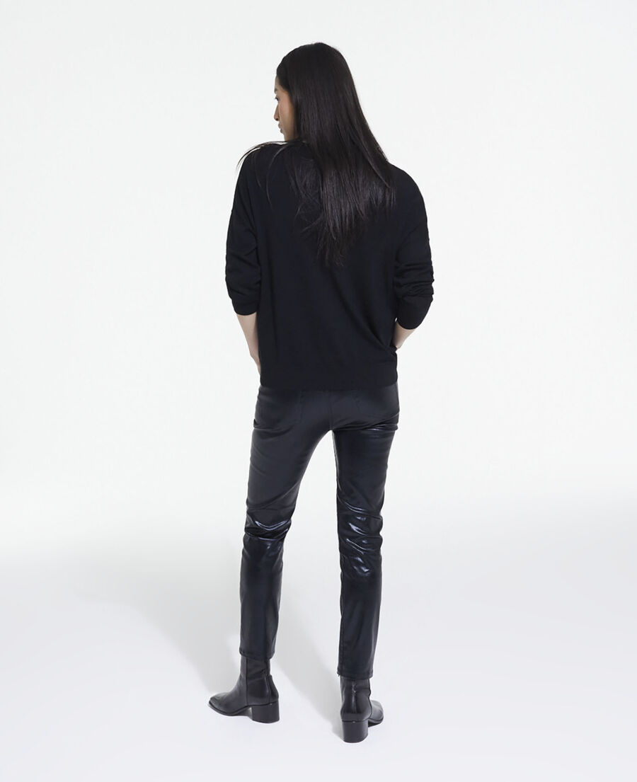 slim black jeans