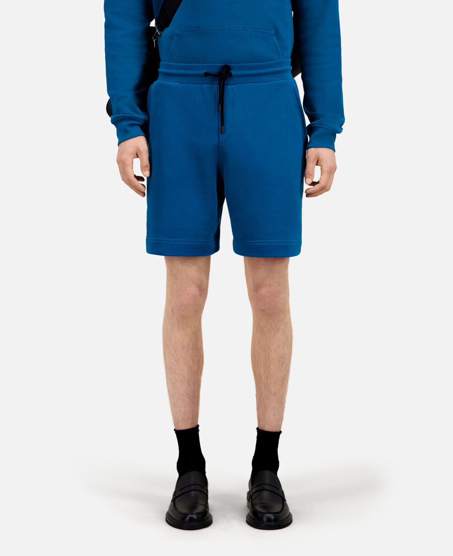 blue cotton shorts