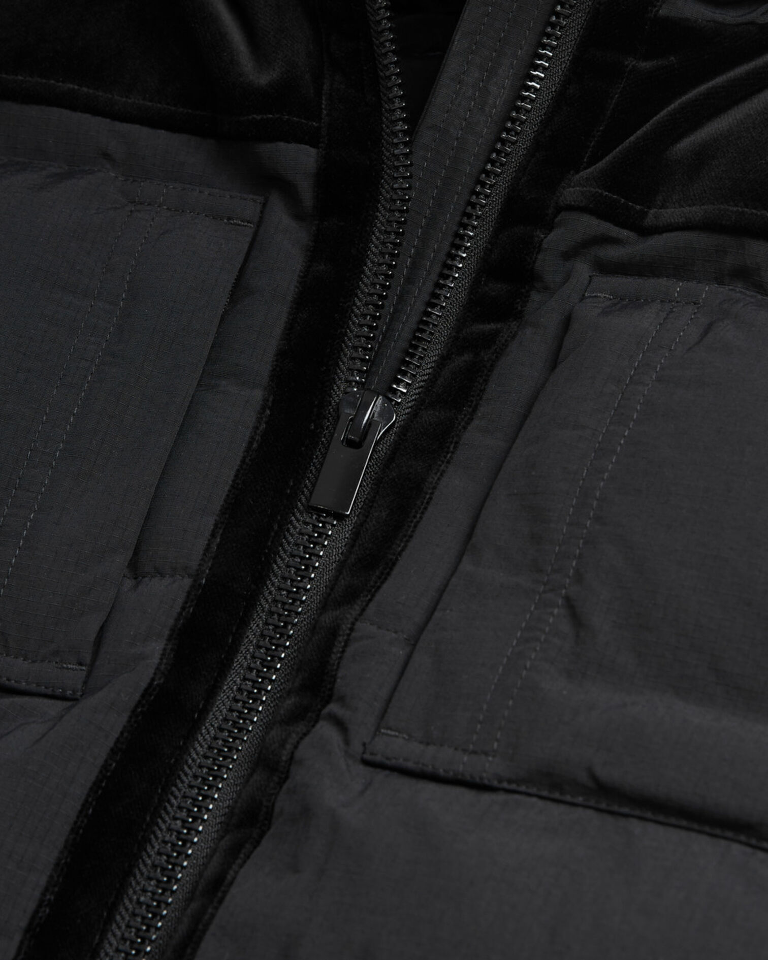 Doudoune noire, BLACK, hi-res image number null