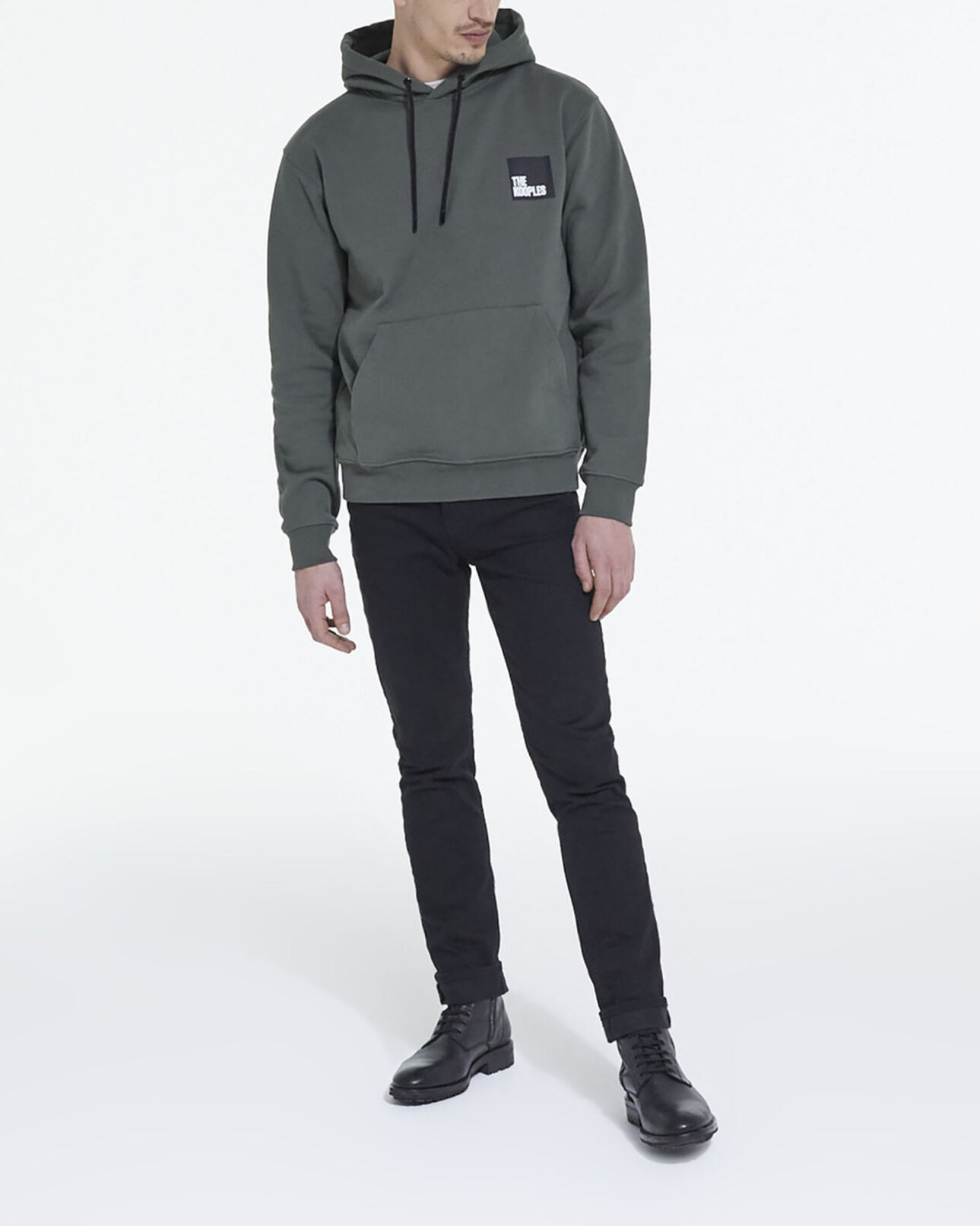 The Kooples MEN FORET green sweatshirt