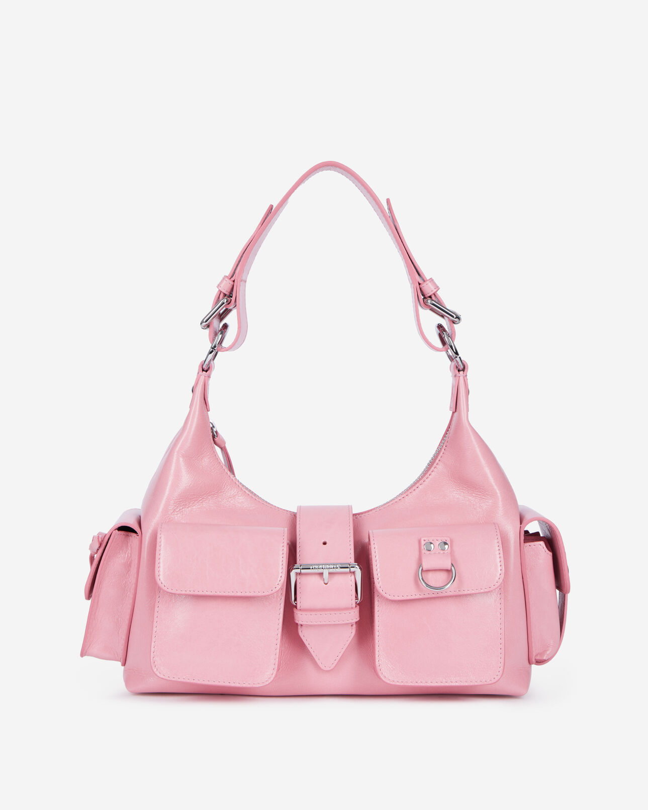 The Kooples WOMEN BABY PINK pink leather amelia bag