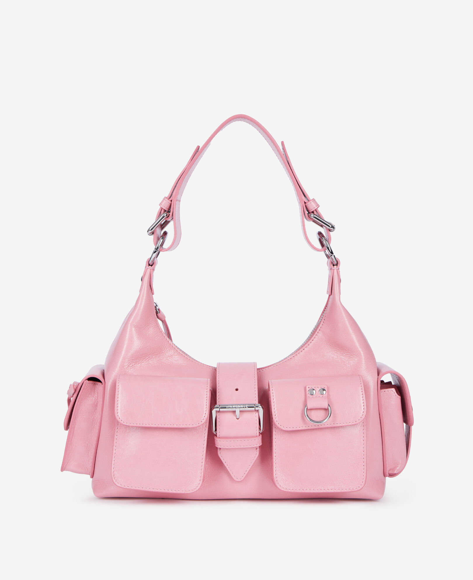 The Kooples DAMEN BABY PINK amelia-tasche aus rosafarbenem leder
