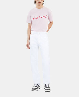 The Kooples HERREN WHITE gerade weiße jeans