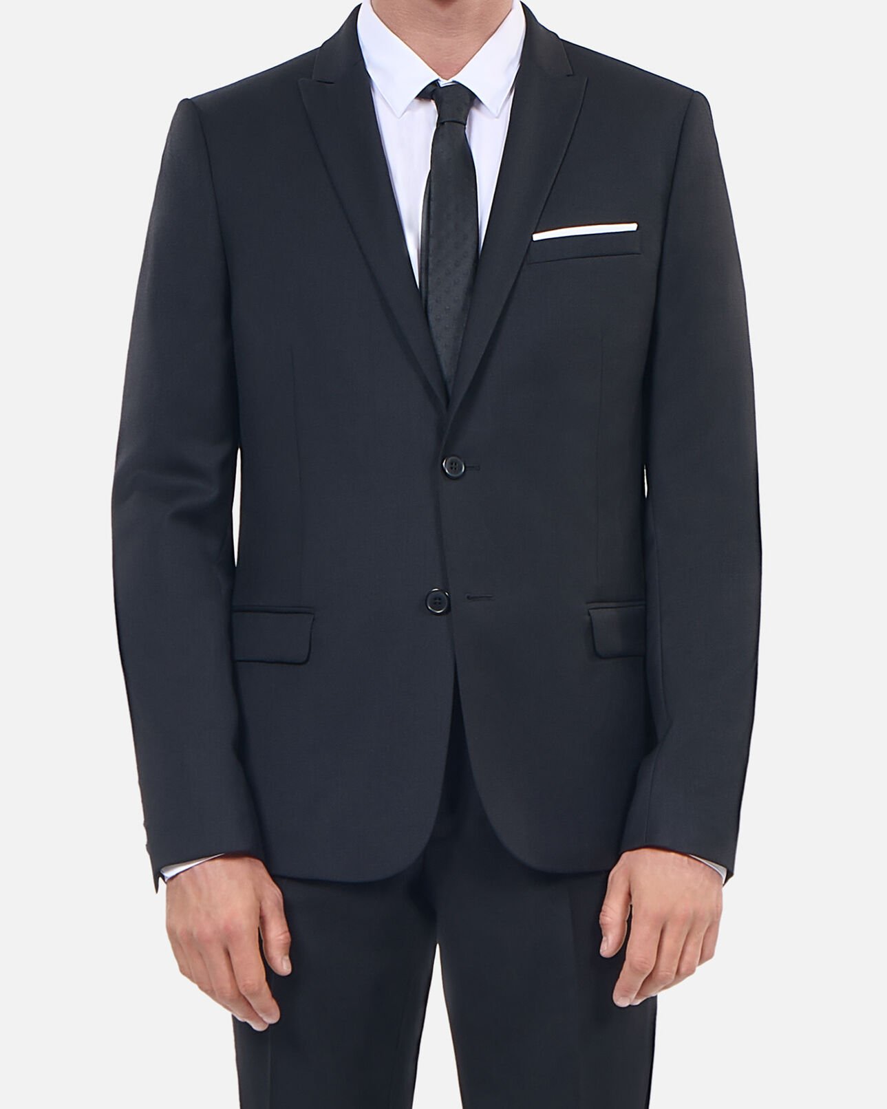 The Kooples HOMBRE BLACK chaqueta traje negra lana