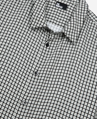 The Kooples HOMME BLACK WHITE chemise imprimé fleuri