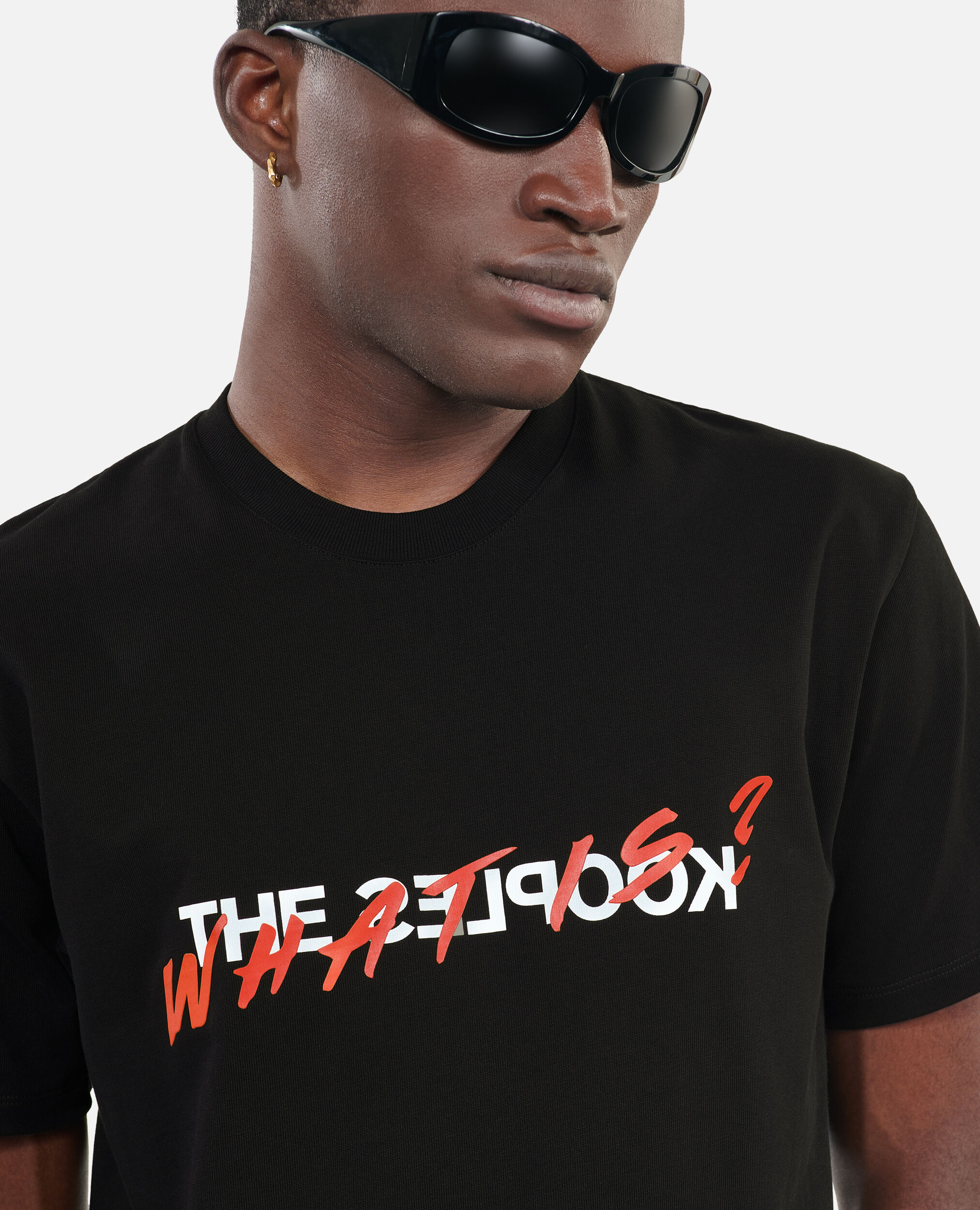 T-shirt Homme What is noir, BLACK, hi-res image number null