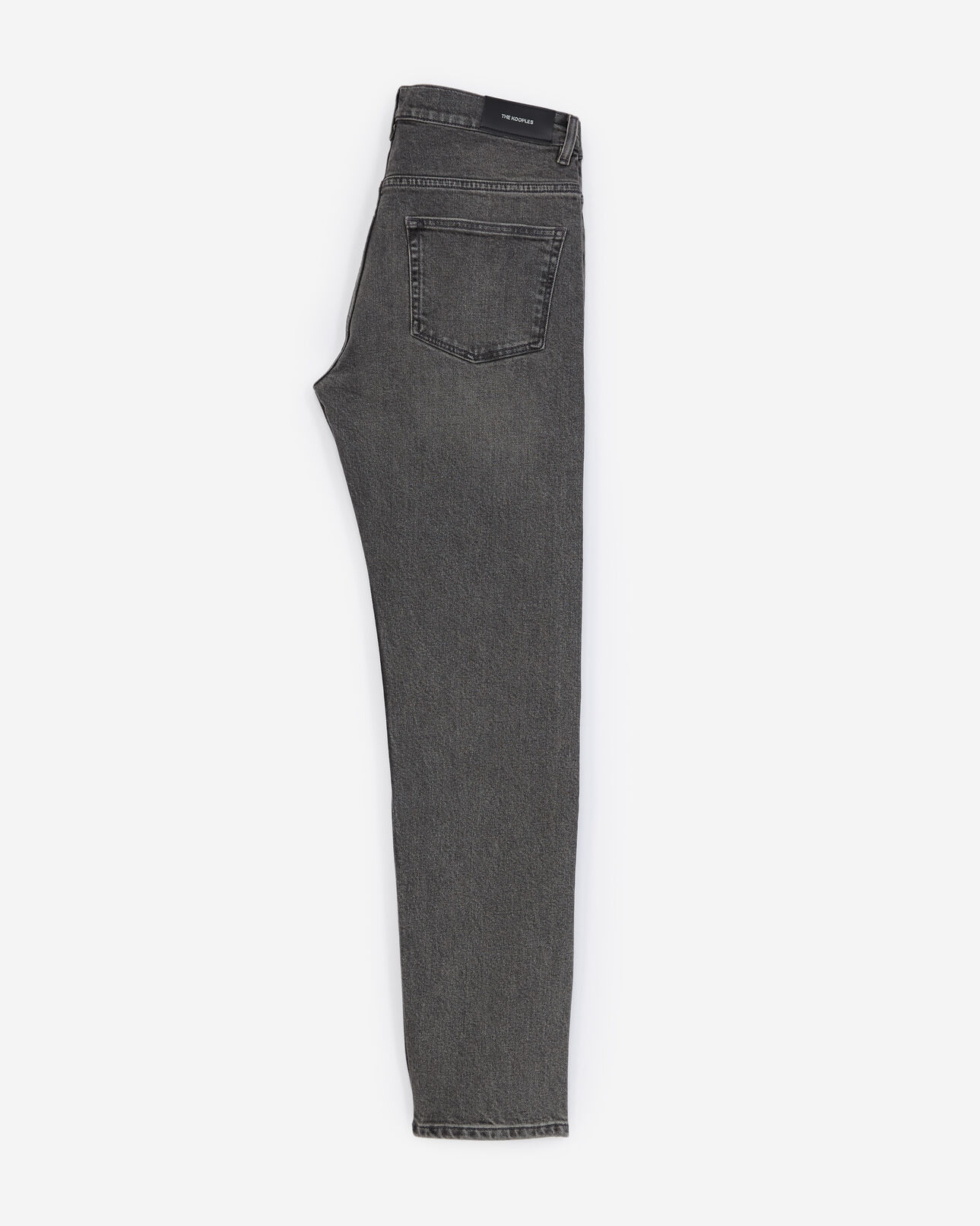 The Kooples MEN BLACK WASHED skinny jeans