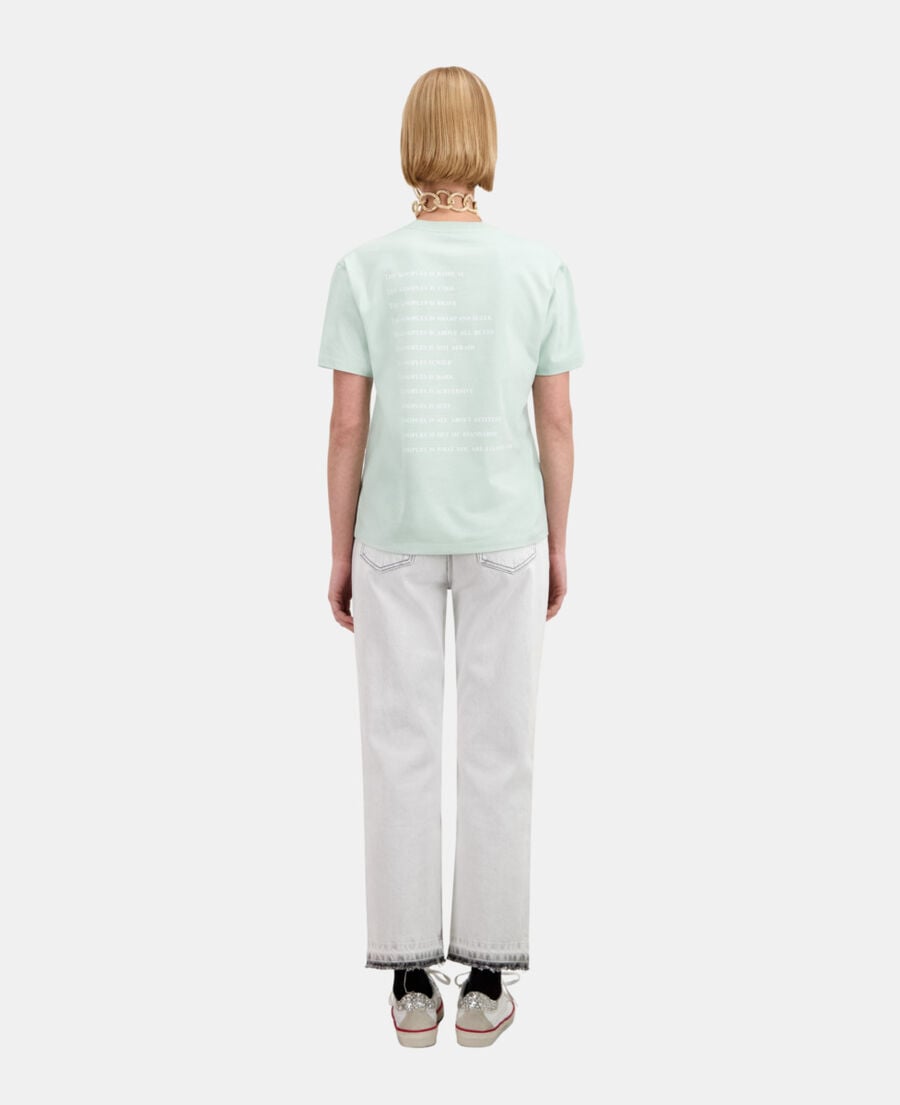 The Kooples F OCEAN women's light green what is t-shirt