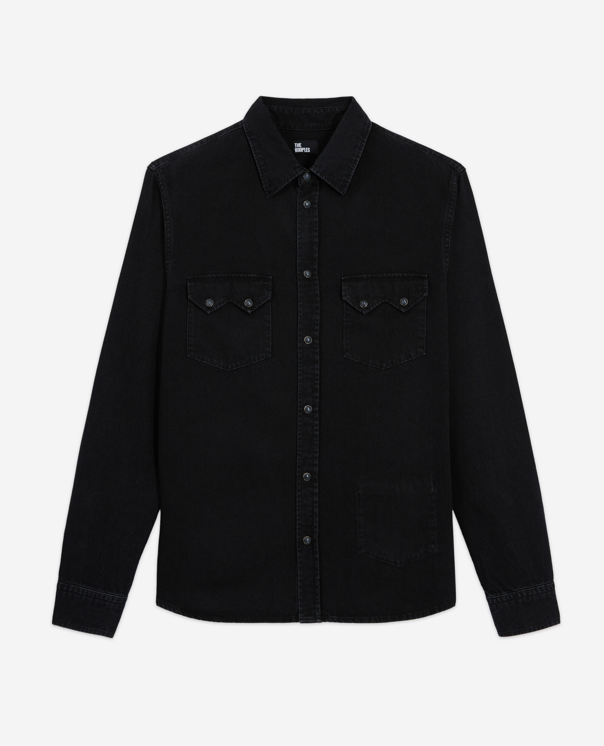 Diesel black sale denim shirt