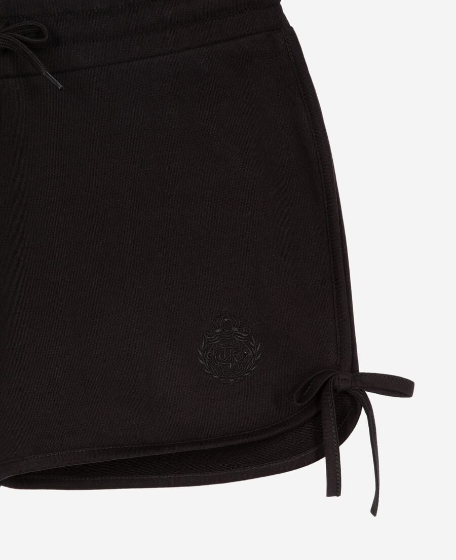 The Kooples WOMEN ANTHRACITE black shorts