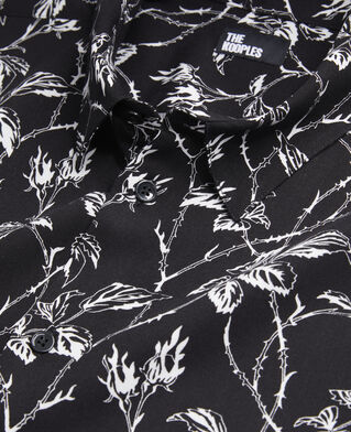 The Kooples H BLACK WHITE printed shirt