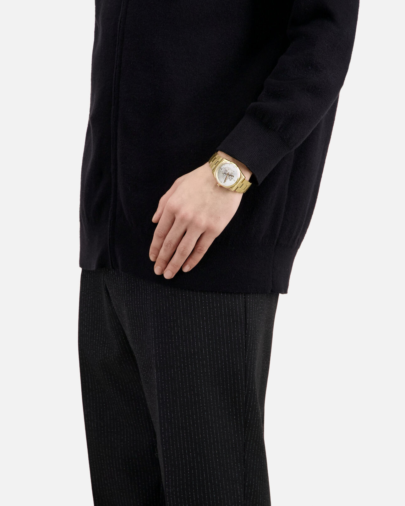 The Kooples MIXTE GOLD montre blason dorée