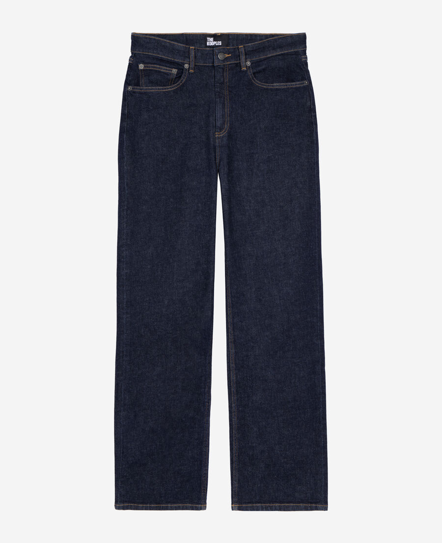 The Kooples WOMEN BLUE ELECTRIC dark blue boyfriend jeans
