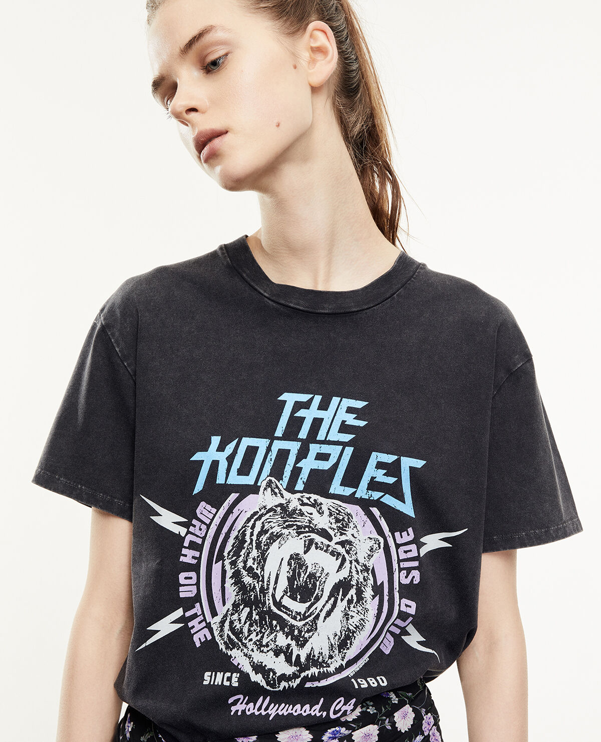 The kooples sales t shirt tigre