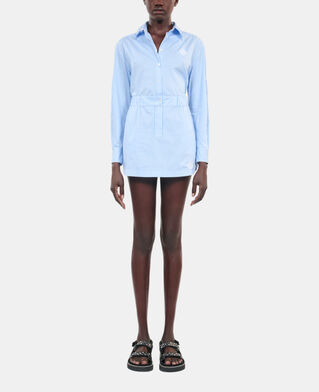 The Kooples DAMEN BLUE WHITE kurzer rock mit streifen