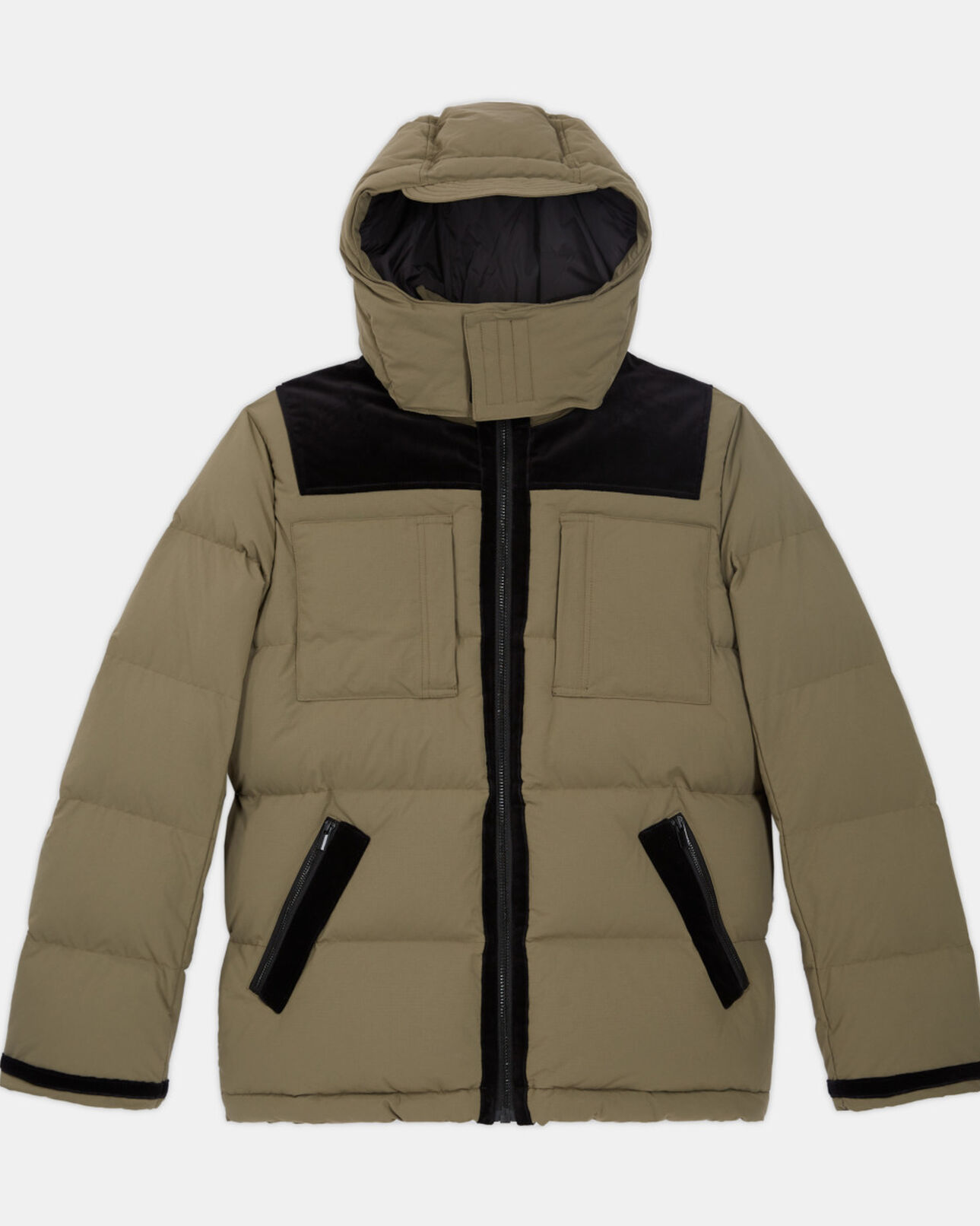 The Kooples HOMME ALGUE doudoune kaki