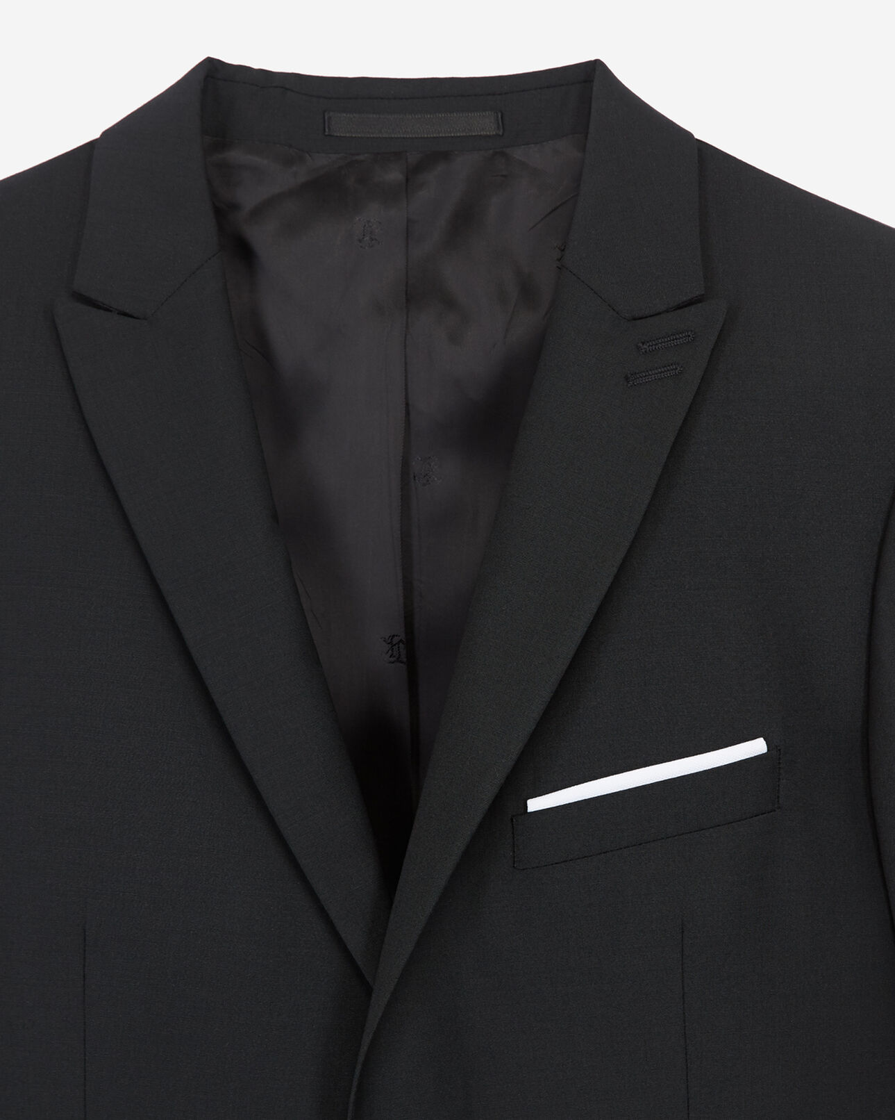 The Kooples HOMME BLACK veste de costume noire