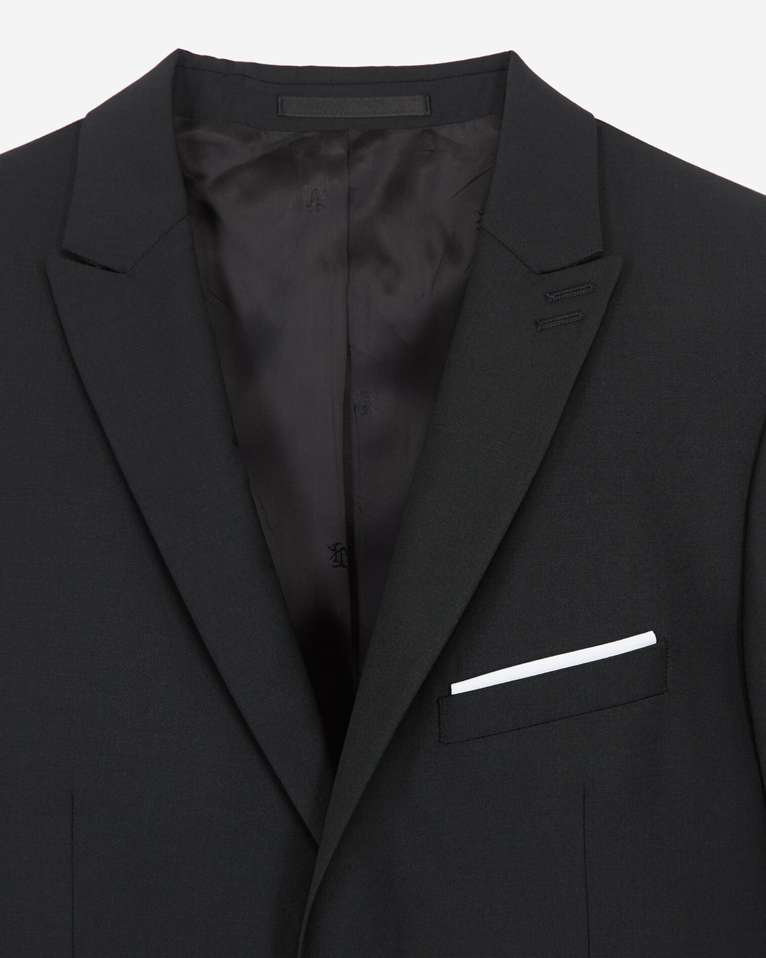 Veste de costume noire, BLACK, hi-res image number null