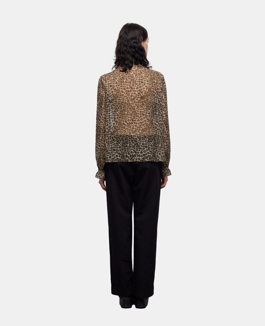 blouse léopard