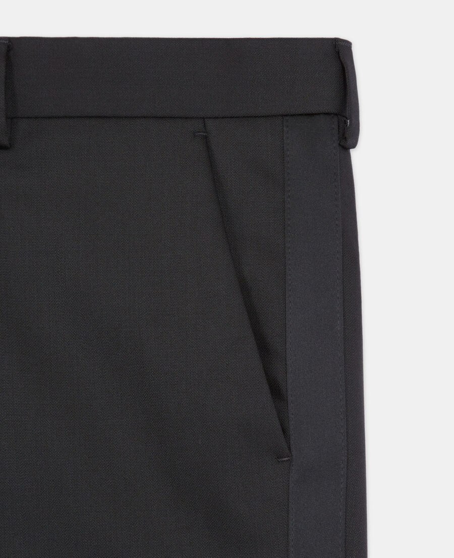 The Kooples H BLACK black wool pants