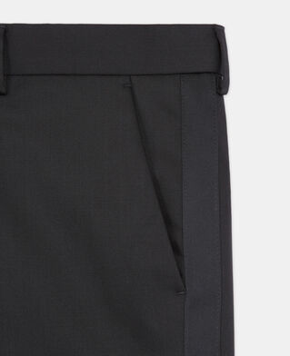 The Kooples H BLACK black wool pants