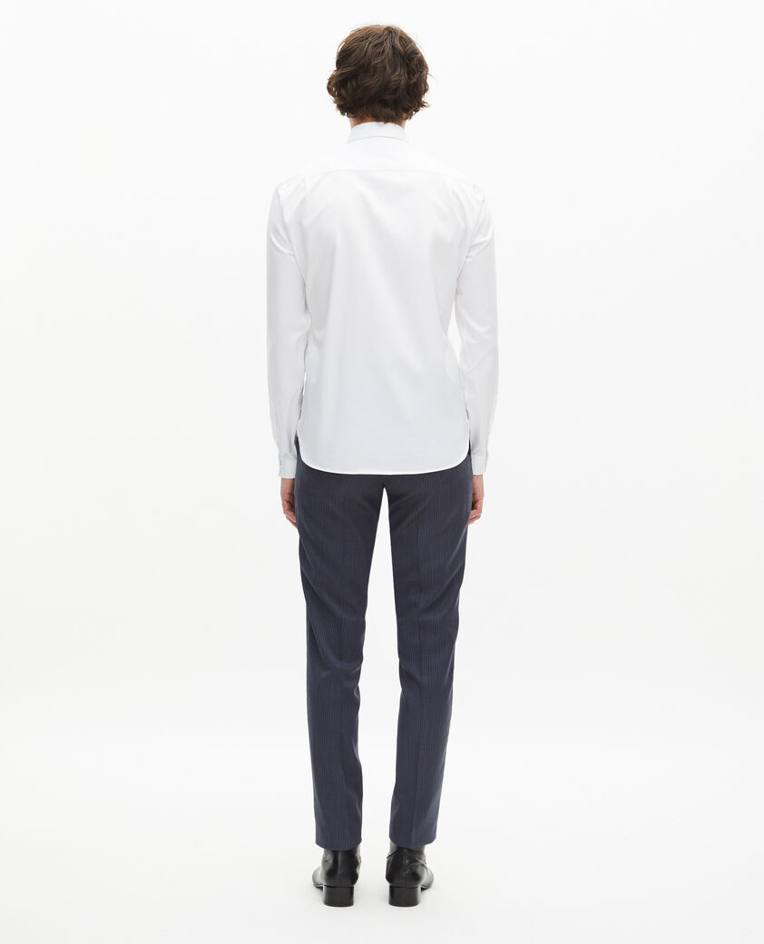 The Kooples HOMME WHITE chemise col classique blanche