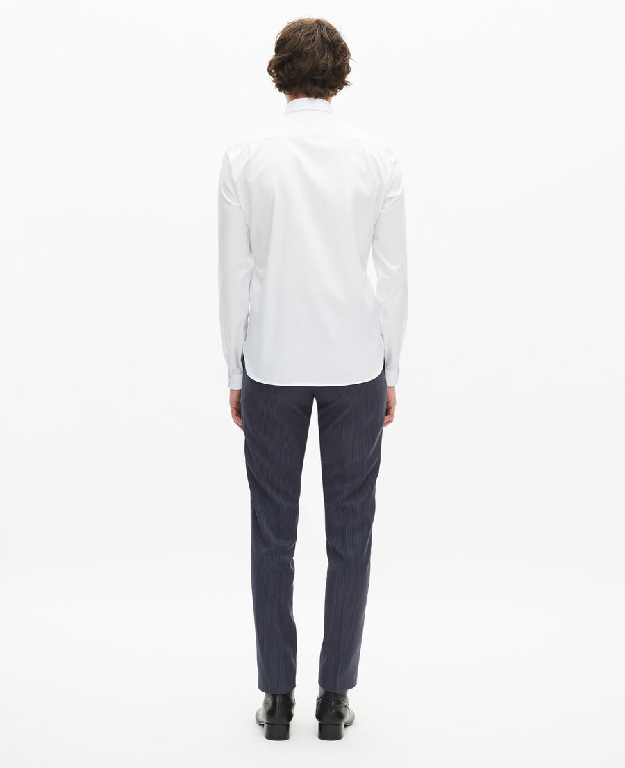 The Kooples H WHITE classic white collar shirt