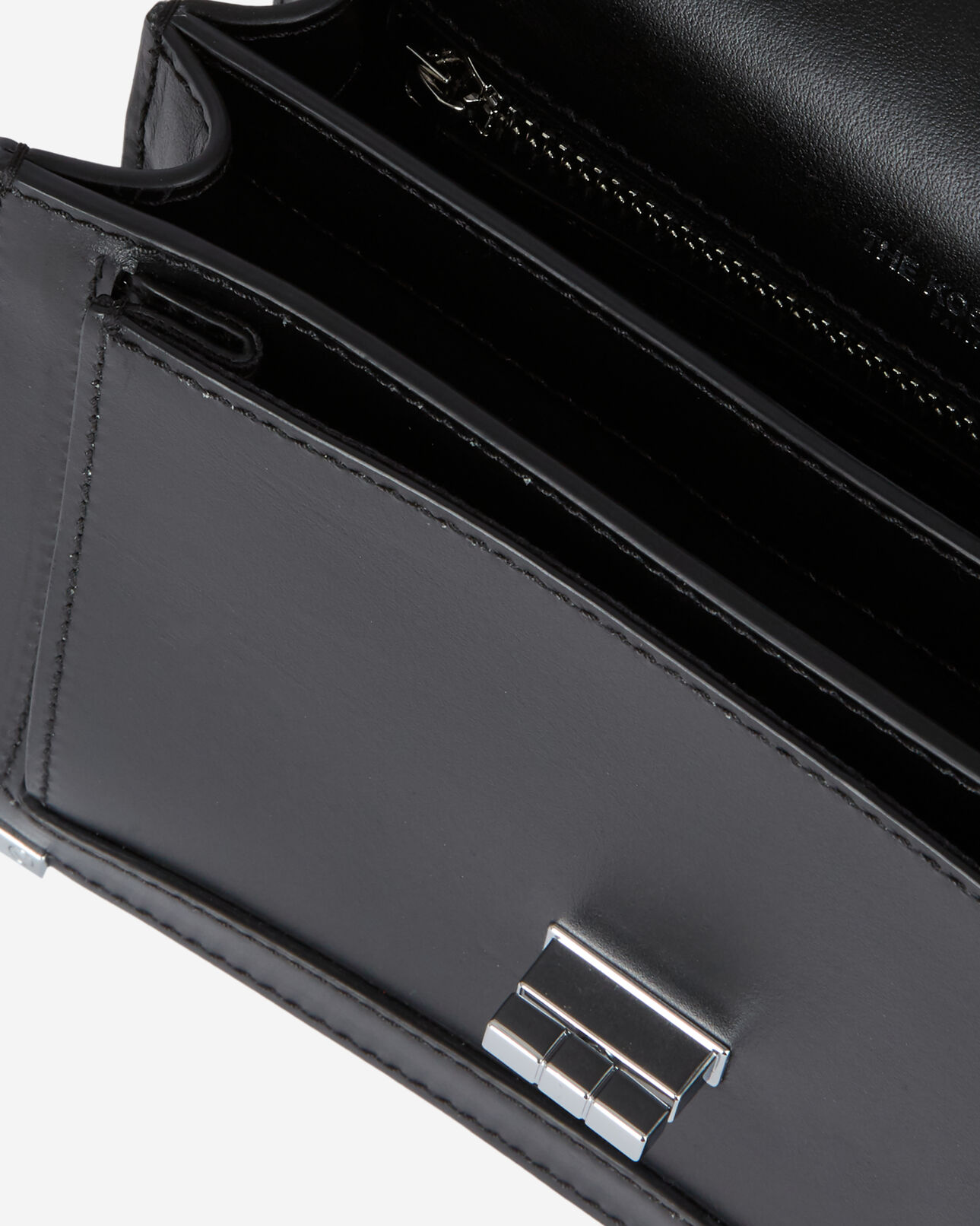 The Kooples WOMEN BLACK small emily bag in black leather