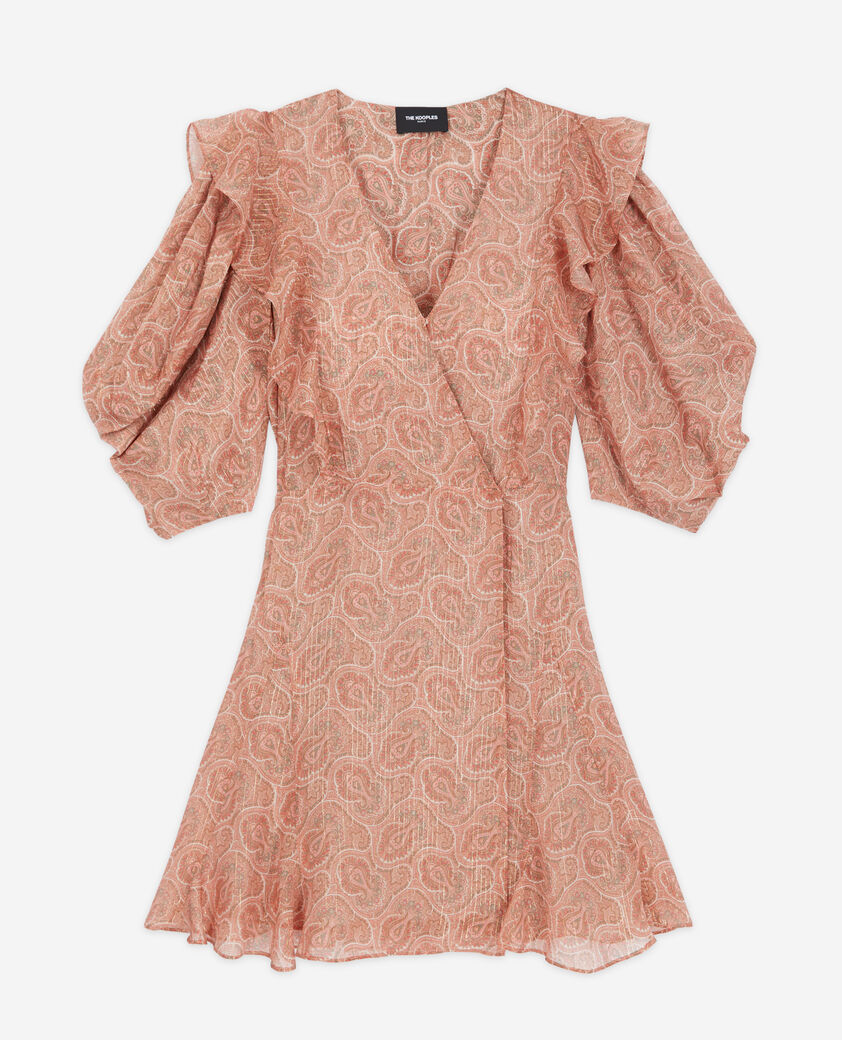 The Kooples MUJER PINK vestido rosa corto