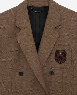 The Kooples F CAMEL suit jacket with camel coat of arms