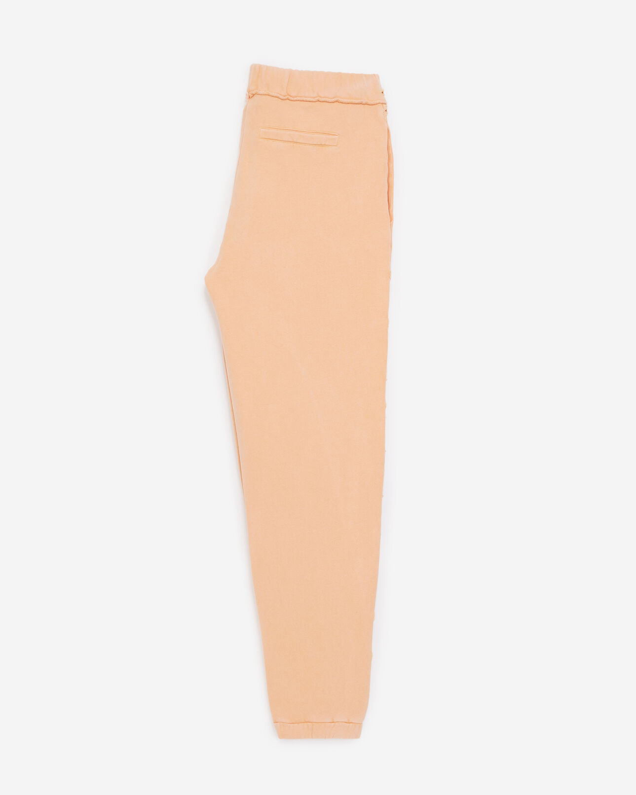 The Kooples WOMEN OLD ORANGE faded orange joggers with print