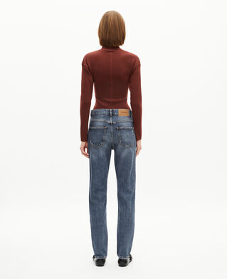 The Kooples DAMEN BABY BLUE hellblaue slim-fit-jeans