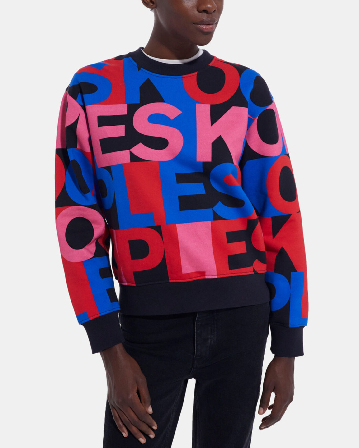 Sudadera logotipo multicolor, MULTICOLOR, hi-res image number null