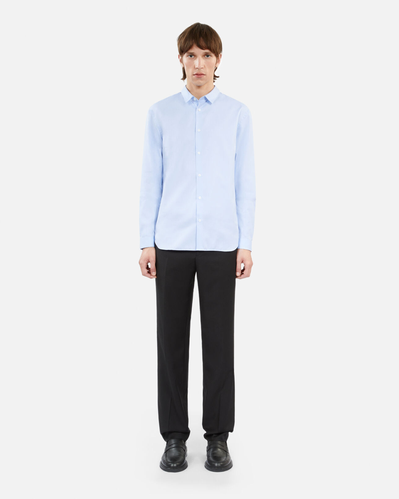 The Kooples MEN BLUE blue cotton formal shirt