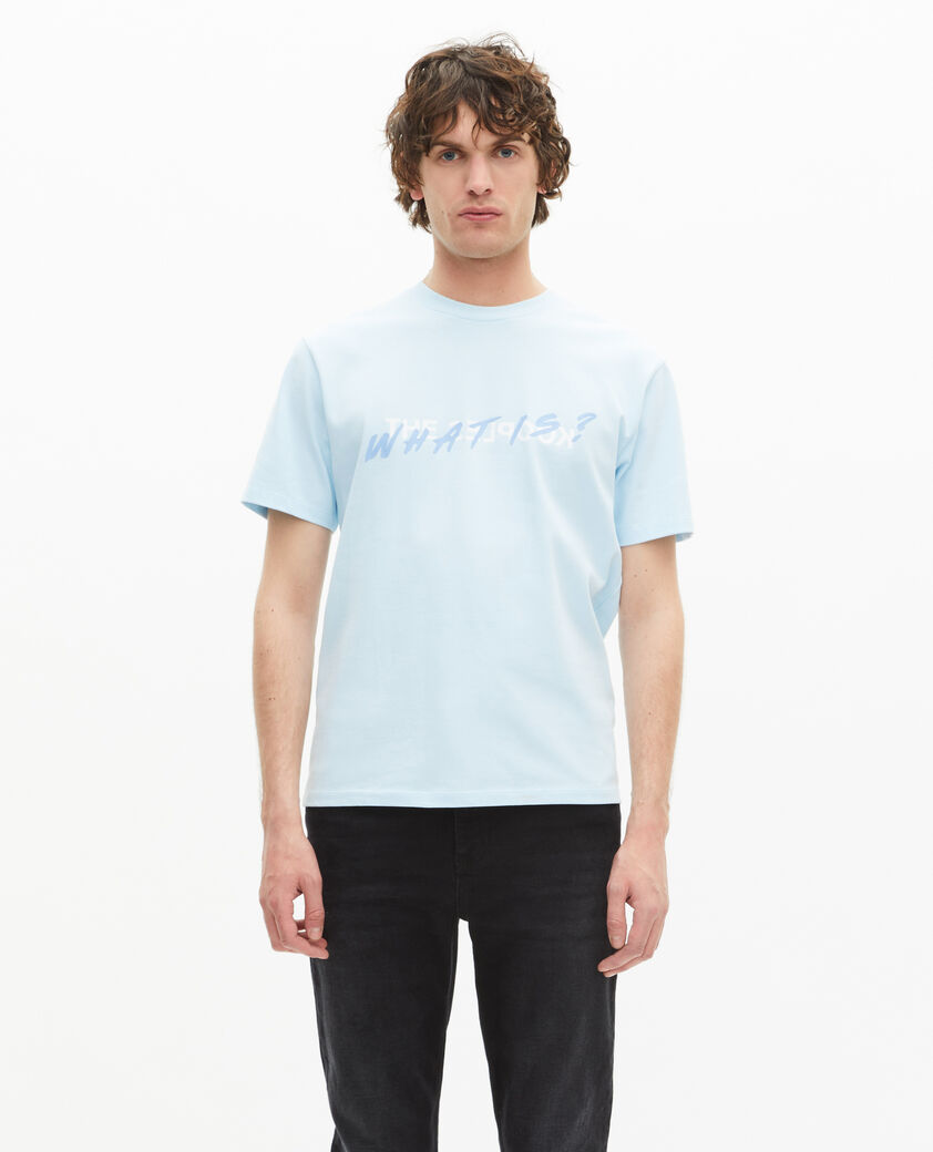 The Kooples HOMME BLUE SKY t-shirt what is bleu clair