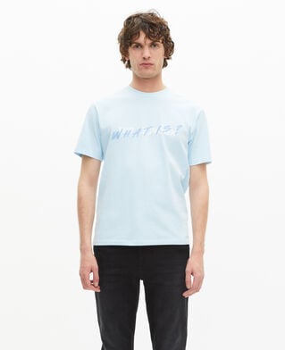 The Kooples MEN BLUE SKY light blue what is t-shirt